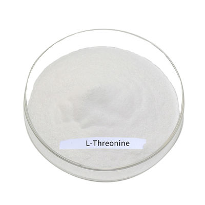 إضافات الأعلاف الحيوانية L Threonine إضافات الأعلاف الحيوانية CAS 72-19-5 مسحوق بلوري أبيض