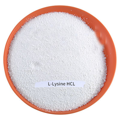 مضافات الأعلاف الحيوانية أفضل جودة CAS 657-27-2 L-Lysine HCl 98.5٪ L-Lysine Hydrochloride