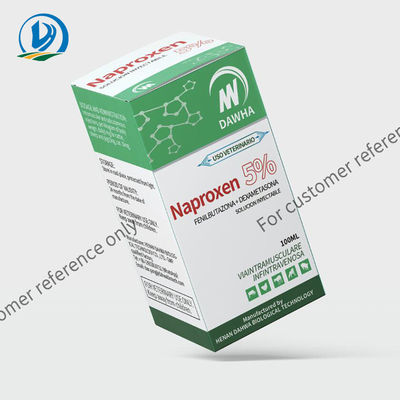 GMP CAS 22204-53-1 الأدوية البيطرية المضادة للطفيليات DL Naproxen 10٪ Sterold للماشية والحيوانات الأليفة