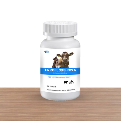 Enrofloxacin Veterinary Bolus Tablet 5mg Bolus Medicine للحيوانات الأليفة
