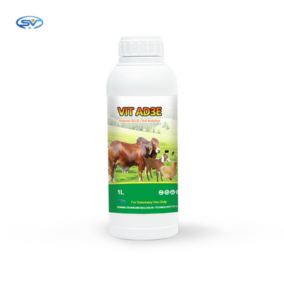 محلول فموي فيتامين AD3E محلول فموي للخيول والأبقار والأغنام والماعز والخنازير والكلاب والقطط والحاخام