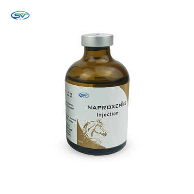 GMP الأدوية البيطرية المضادة للطفيليات حقن نابروكسين 100 مل لخيول الماشية والكلاب والقطط