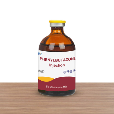 100 مللي أدوية بيطرية عن طريق الحقن فينيل بوتازون 20٪ ديكساميثازون حقن