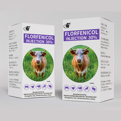 فلورفينيكول 30٪ حقن الأدوية البيطرية عن طريق الحقن 50 مل 100 مل المضادات الحيوية للحيوانات
