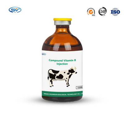 مزرعة الأدوية البيطرية القابلة للحقن مكمل حقن فيتامين ب المركب استخدام الدواجن الماشية