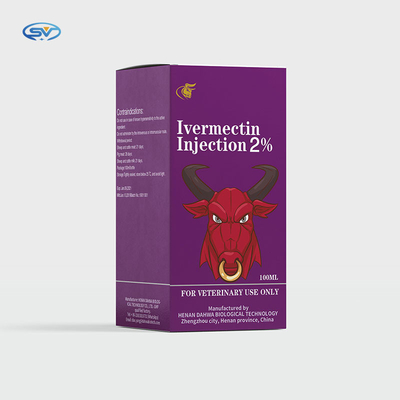 آيفرمكتين 1٪ حقن أدوية بيطرية عن طريق الحقن للماعز والأبقار والخنازير