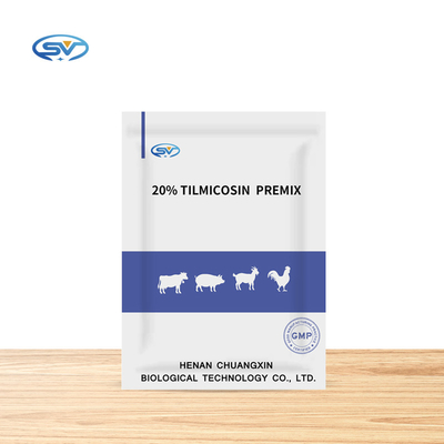 أدوية الطب البيطري ضوء أصفر Tilmicosin 20 ٪ حبيبات بريمكس للخنازير والدجاج والأبقار والماعز