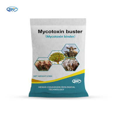 الأفلاتوكسين إضافات الأعلاف الحيوانية Mycotoxin Binder كثف السموم الفطرية