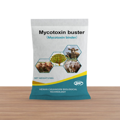 الأفلاتوكسين إضافات الأعلاف الحيوانية Mycotoxin Binder كثف السموم الفطرية