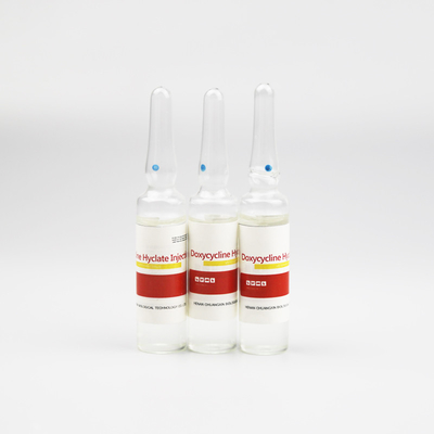 الأدوية البيطرية عن طريق الحقن Doxycycline Hydrochloride HCL Injection 10ml For Sheep Goat Cow